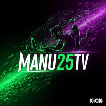Manu25TV's Kick streamer profile picture