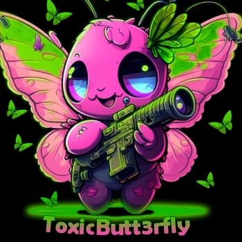 ToxicButt3rfly's Kick streamer profile picture